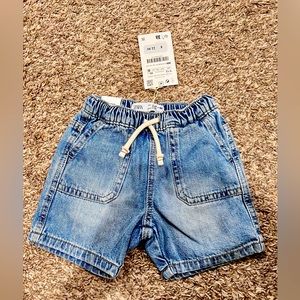 Zara toddler boy jeans short